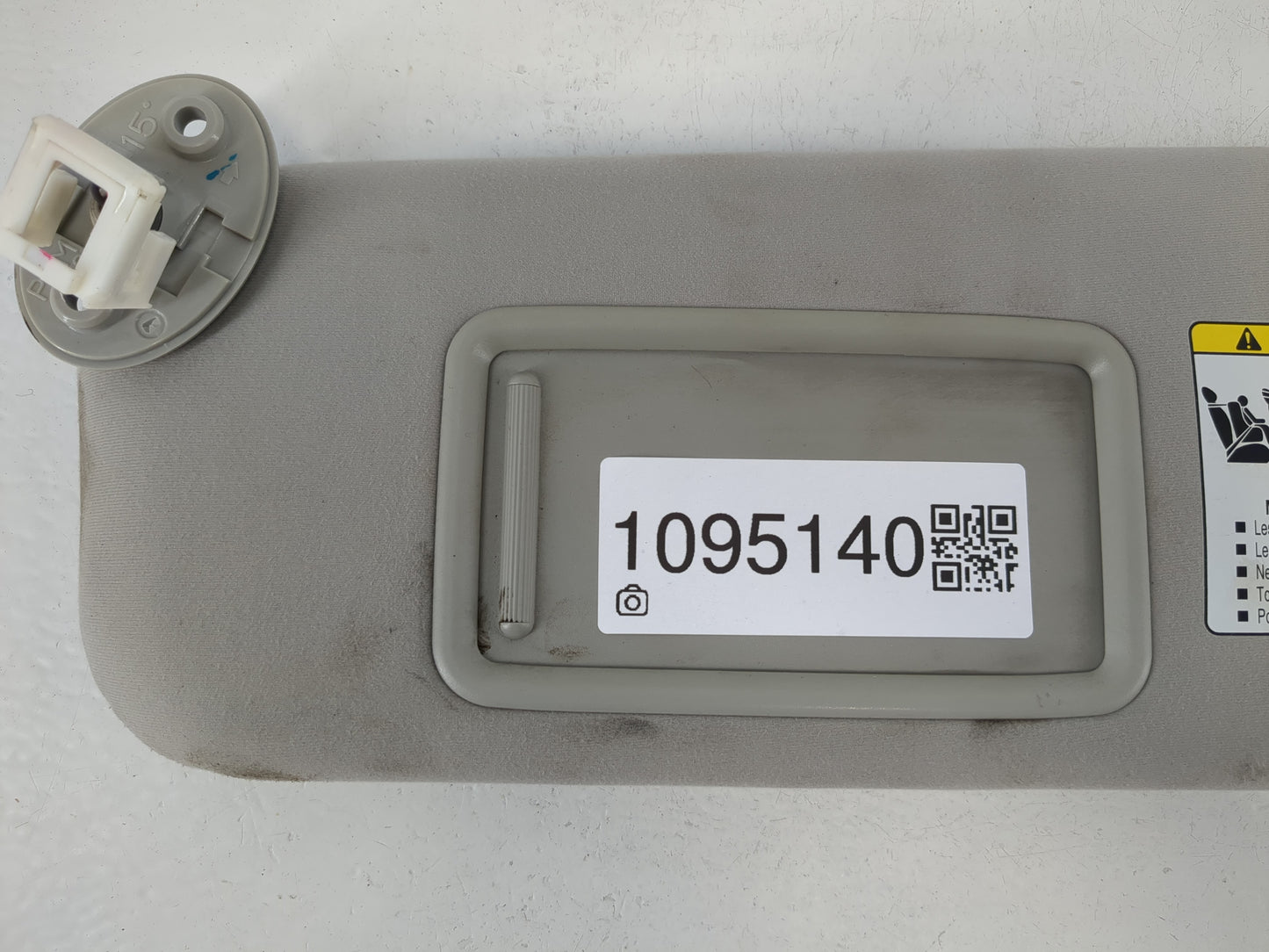 2007-2009 Lexus Es350 Sun Visor Shade Replacement Driver Left Mirror Fits Fits 2007 2008 2009 OEM Used Auto Parts