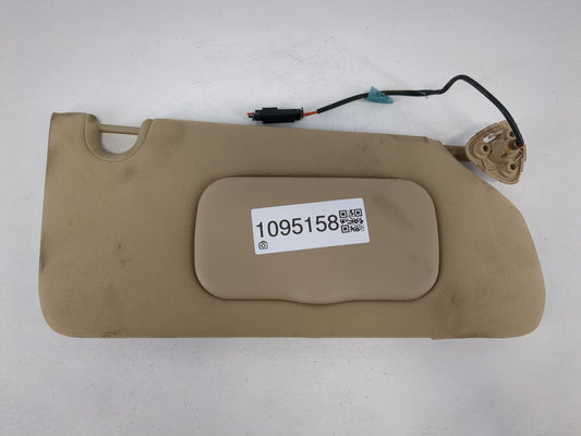 2006-2011 Buick Lucerne Sun Visor Shade Replacement Passenger Right Mirror Fits Fits 2006 2007 2008 2009 2010 2011 OEM Used Auto Parts