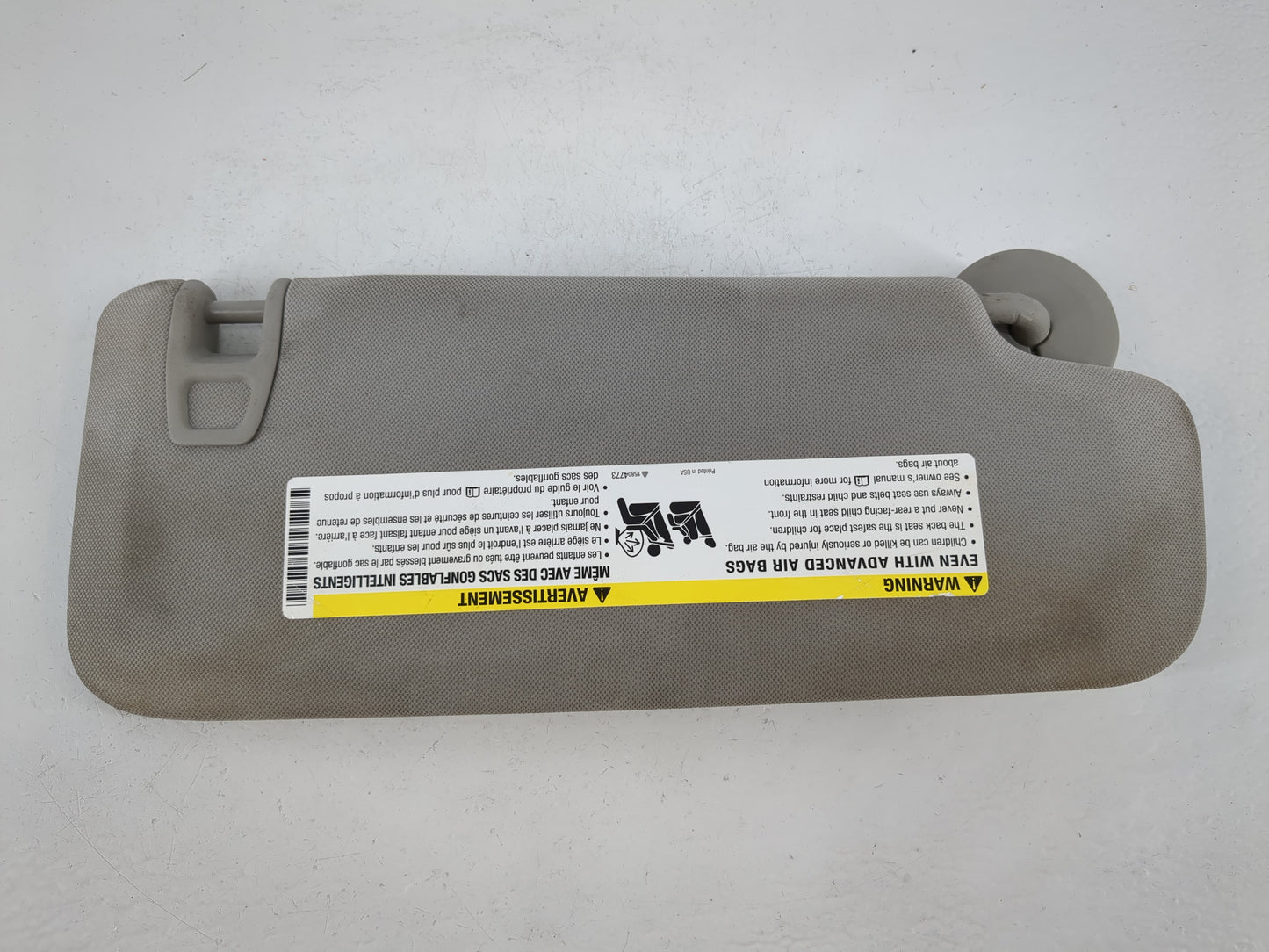 2004-2012 Chevrolet Malibu Sun Visor Shade Replacement Driver Left Mirror Fits Fits 2004 2005 2008 2009 2010 2011 2012 OEM Used Auto Parts