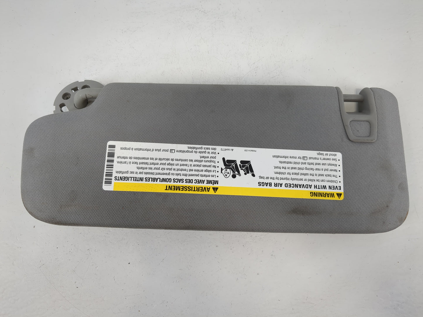 2016-2021 Chevrolet Malibu Sun Visor Shade Replacement Passenger Right Mirror Fits Fits 2016 2017 2018 2019 2020 2021 OEM Used Auto Parts