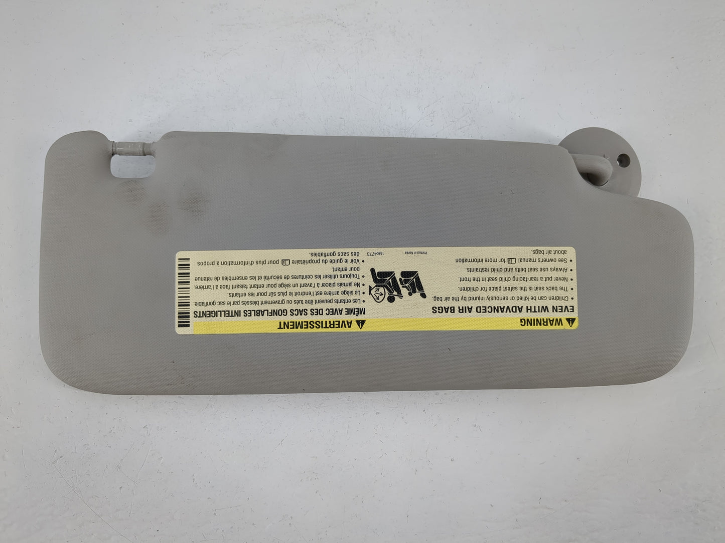 2012-2019 Chevrolet Sonic Sun Visor Shade Replacement Driver Left Mirror Fits Fits 2012 2013 2014 2015 2016 2017 2018 2019 OEM Used Auto Parts