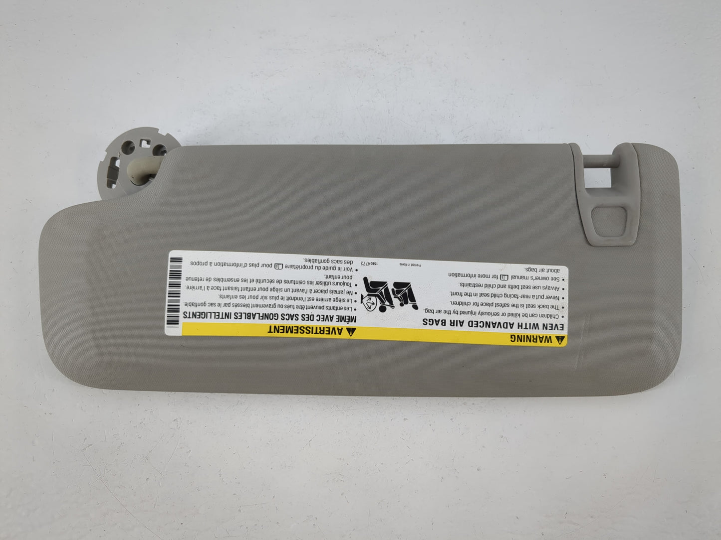 2011-2016 Chevrolet Cruze Sun Visor Shade Replacement Passenger Right Mirror Fits Fits 2011 2012 2013 2014 2015 2016 OEM Used Auto Parts