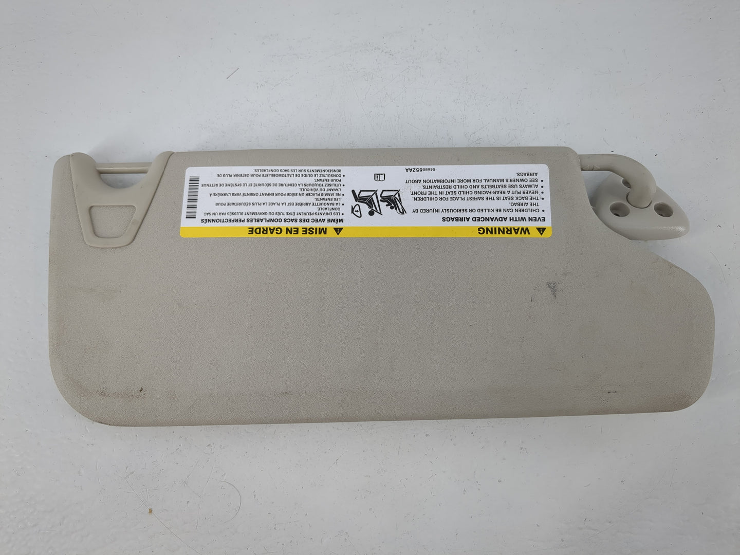 2018 Dodge Journey Sun Visor Shade Replacement Driver Left Mirror Fits OEM Used Auto Parts - Oemusedautoparts1.com