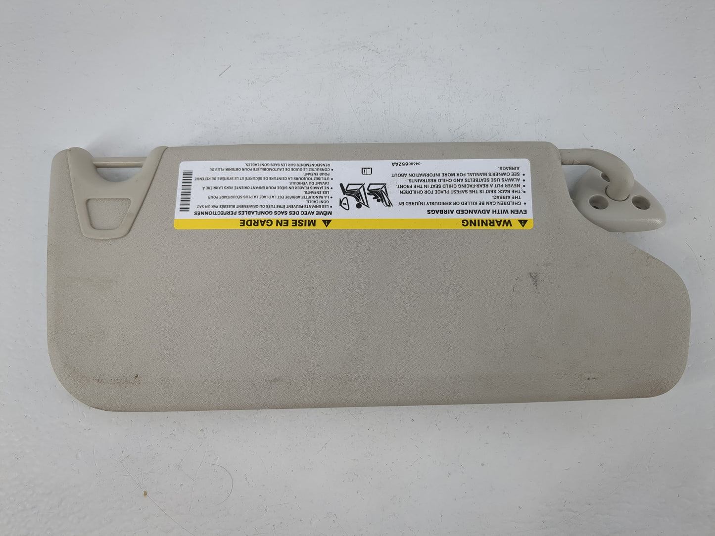2018 Dodge Journey Sun Visor Shade Replacement Driver Left Mirror Fits OEM Used Auto Parts - Oemusedautoparts1.com