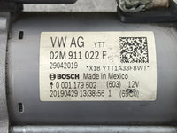 2021-2022 Volkswagen Tiguan Car Starter Motor Solenoid OEM P/N:02M 911 022 F Fits Fits 2020 2021 2022 OEM Used Auto Parts