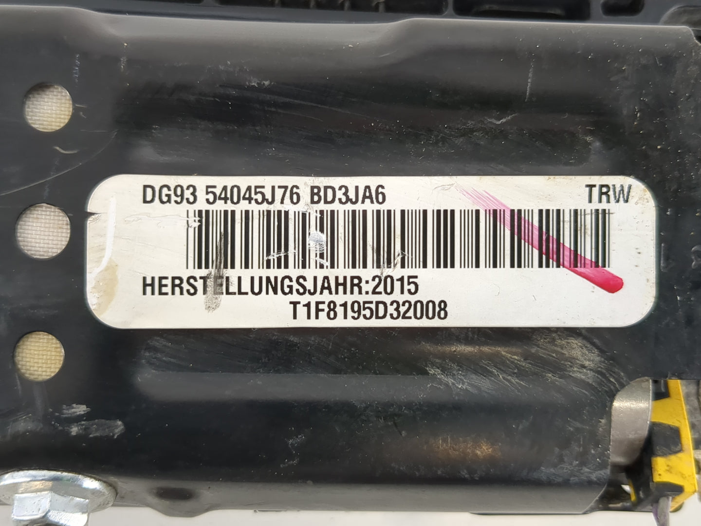 2013-2020 Lincoln Mkz Air Bag Driver Left Knee OEM P/N:DG93 54045J76 BD3 Fits Fits 2013 2014 2015 2016 2017 2018 2019 2020 OEM Used Auto Parts - Oemusedautoparts1.com