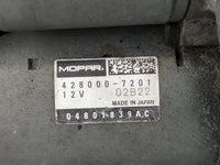2018 Dodge Caravan Car Starter Motor Solenoid OEM P/N:428000-7201 04801839AC Fits OEM Used Auto Parts - Oemusedautoparts1.com