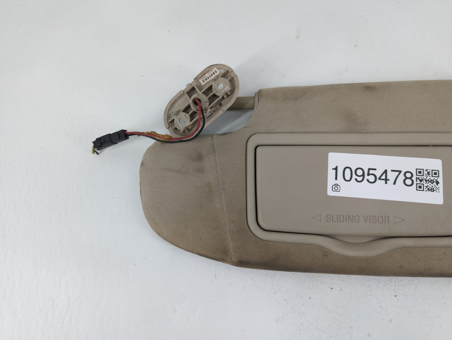 2010-2012 Ford Fusion Sun Visor Shade Replacement Driver Left Mirror Fits Fits 2010 2011 2012 OEM Used Auto Parts