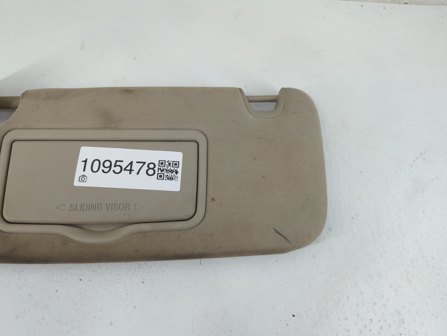 2010-2012 Ford Fusion Sun Visor Shade Replacement Driver Left Mirror Fits Fits 2010 2011 2012 OEM Used Auto Parts