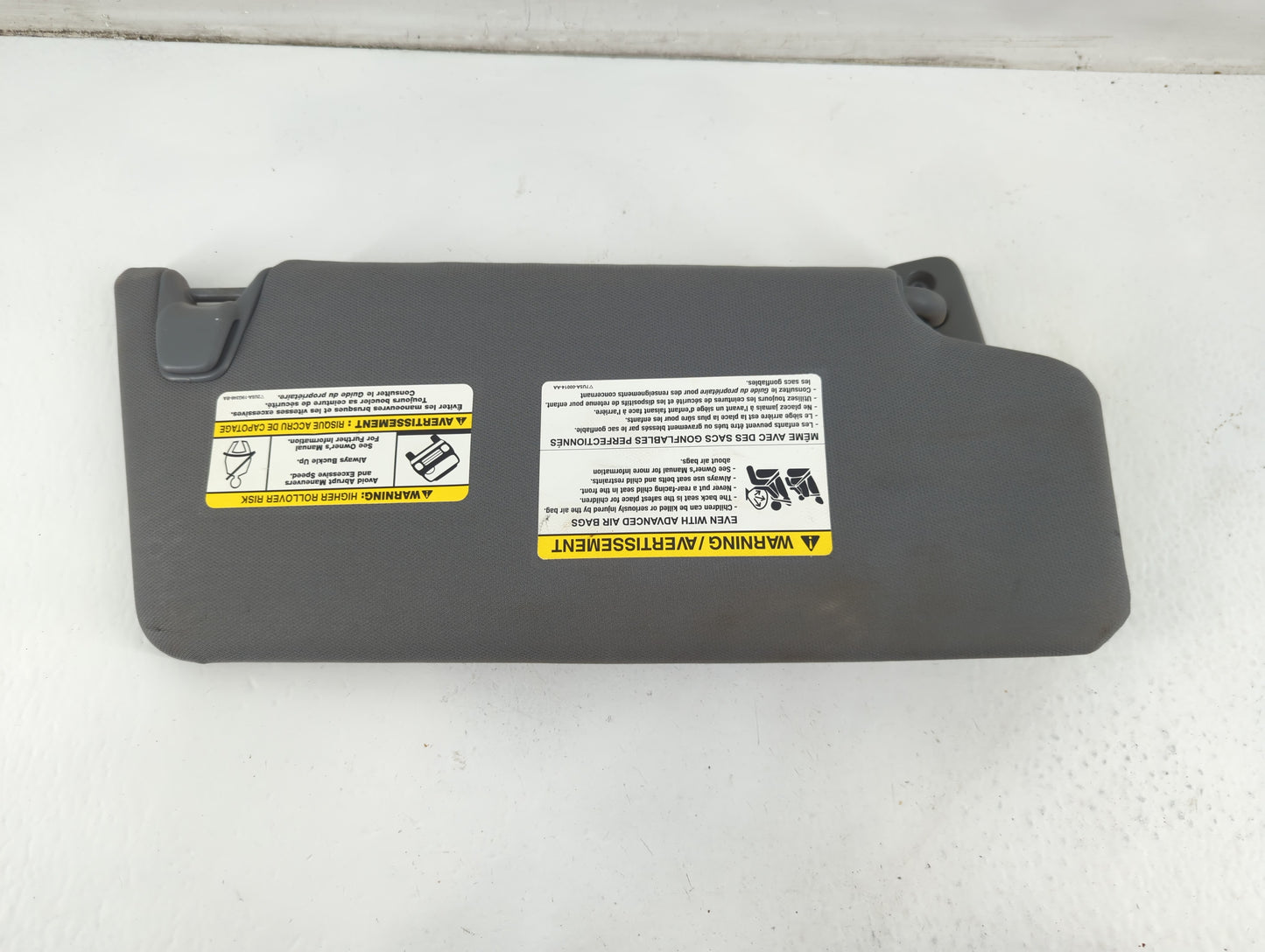 2011-2014 Ford F-150 Sun Visor Shade Replacement Driver Left Mirror Fits Fits 2011 2012 2013 2014 OEM Used Auto Parts