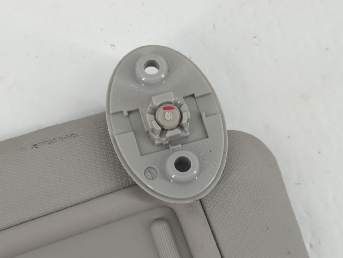 2014-2016 Toyota Corolla Sun Visor Shade Replacement Passenger Right Mirror Fits Fits 2014 2015 2016 OEM Used Auto Parts