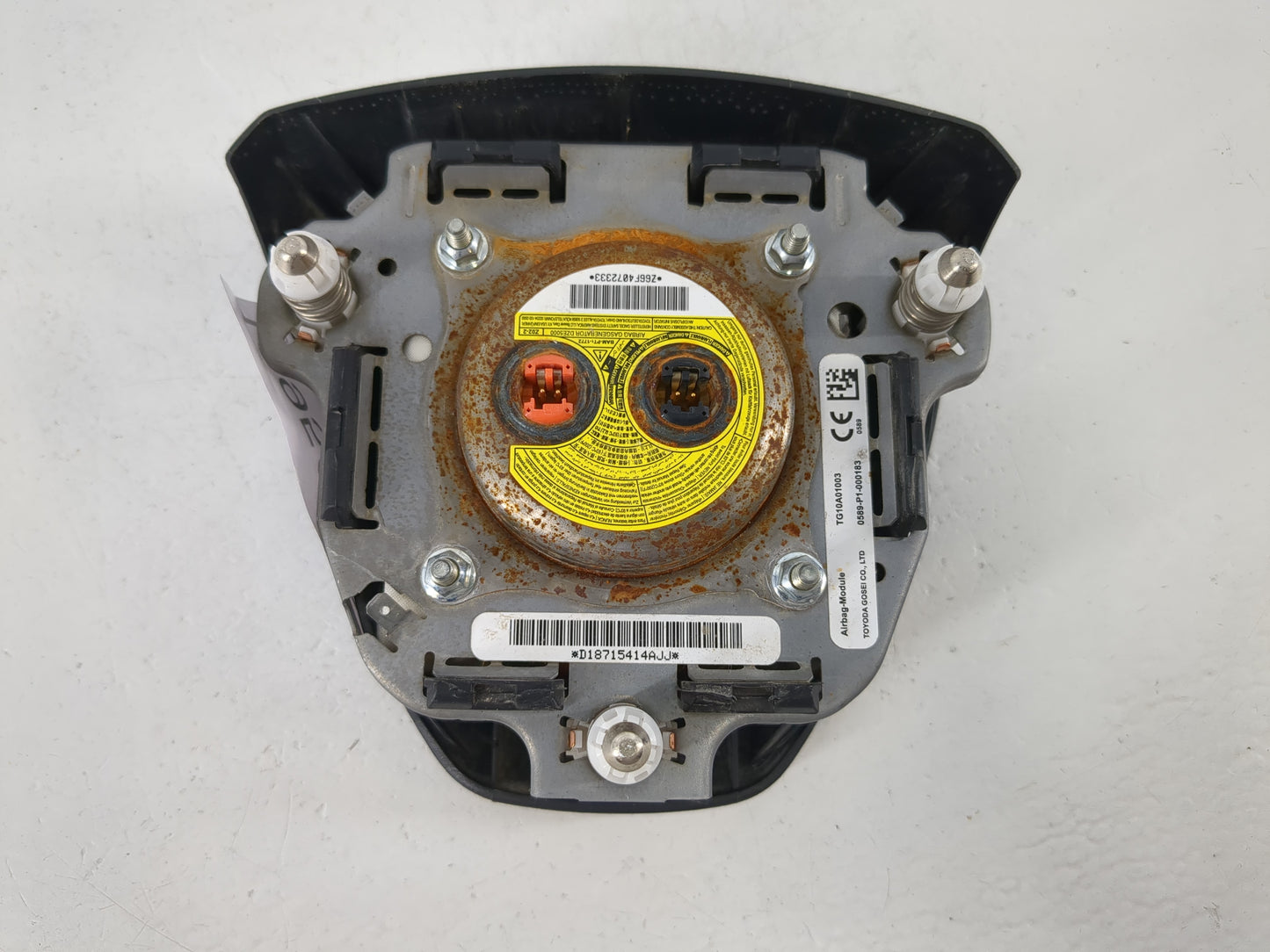 2013-2016 Toyota Venza Air Bag Driver Left Steering Wheel Mounted Fits Fits 2012 2013 2014 2015 2016 OEM Used Auto Parts - Oemusedautoparts1.com