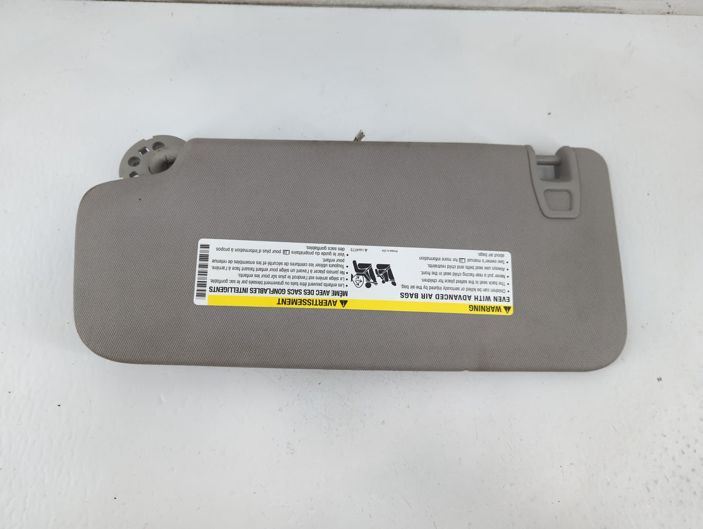 2010-2017 Chevrolet Equinox Sun Visor Shade Replacement Passenger Right Mirror Fits Fits 2010 2011 2012 2013 2014 2015 2016 2017 OEM Used Auto Parts