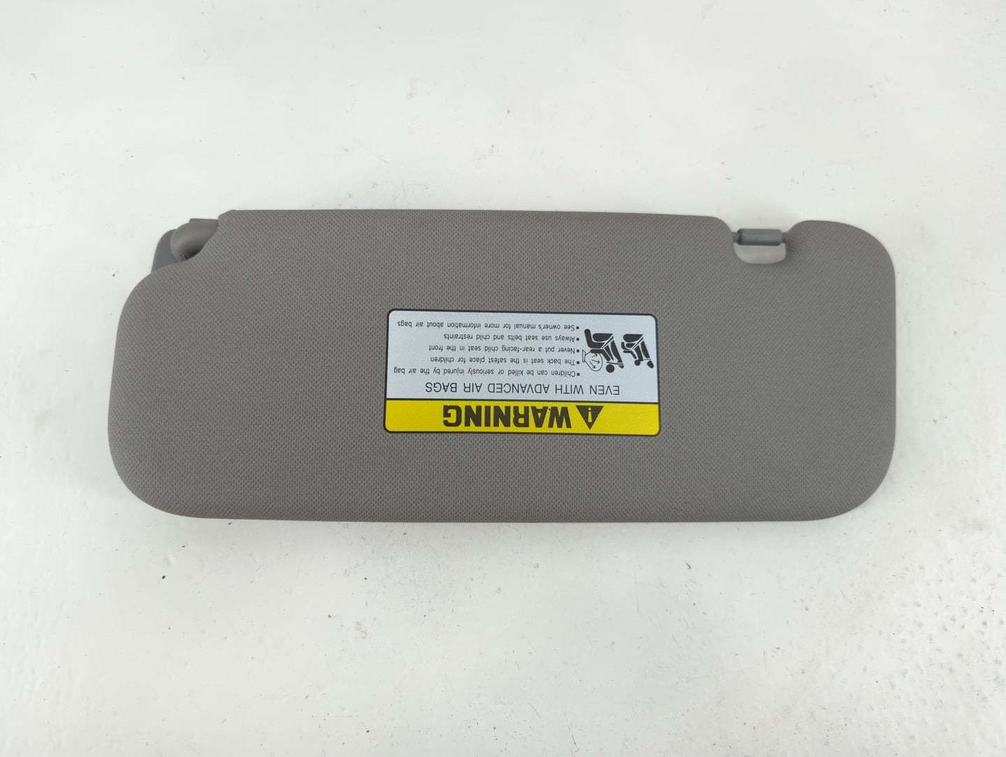 2014-2017 Hyundai Accent Sun Visor Shade Replacement Passenger Right Mirror Fits Fits 2014 2015 2016 2017 OEM Used Auto Parts - Oemusedautoparts1.com