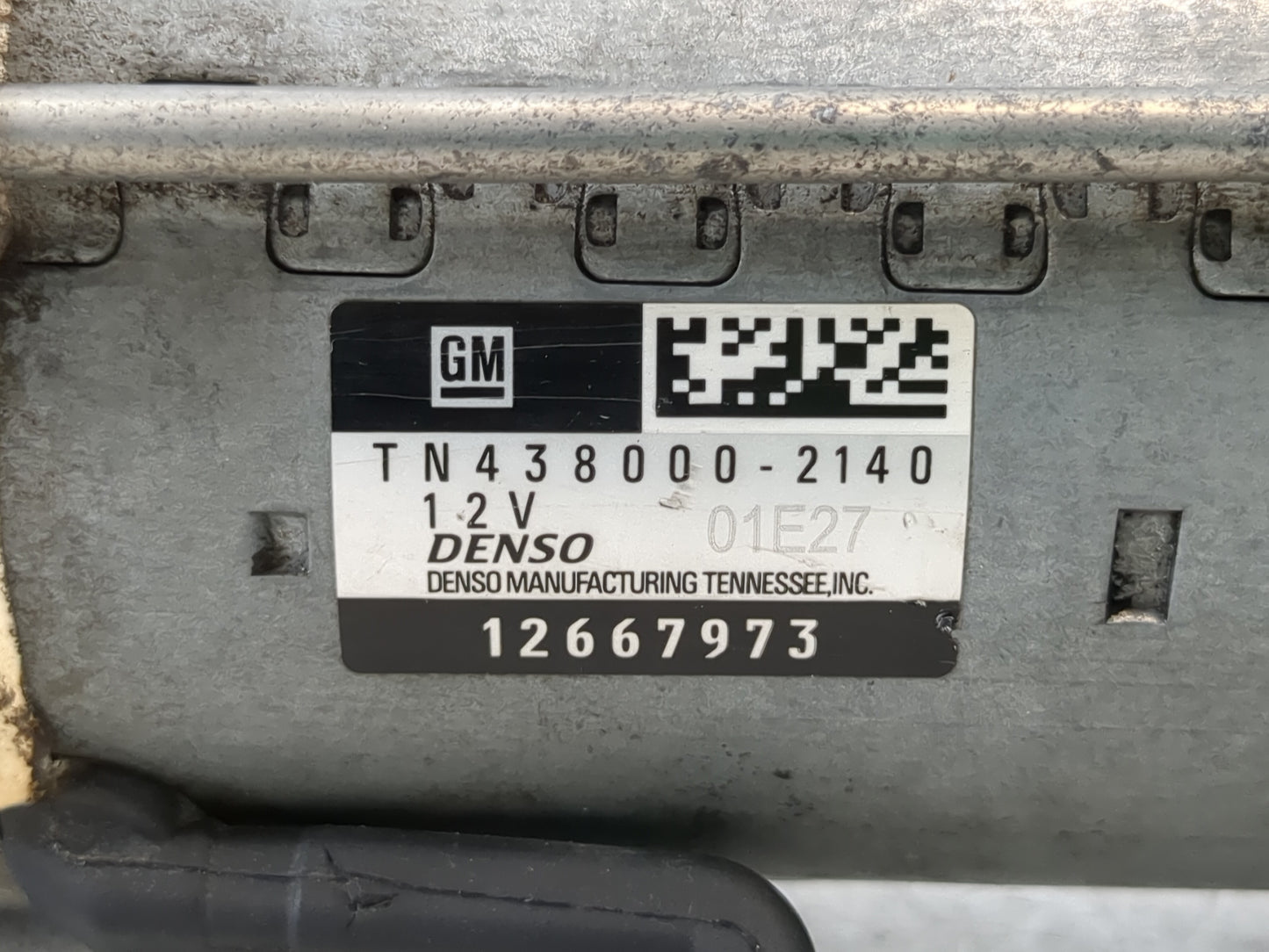 2017-2022 Gmc Acadia Car Starter Motor Solenoid OEM P/N:12667973 TN438000-2140 Fits Fits 2016 2017 2018 2019 2020 2021 2022 OEM Used Auto Parts