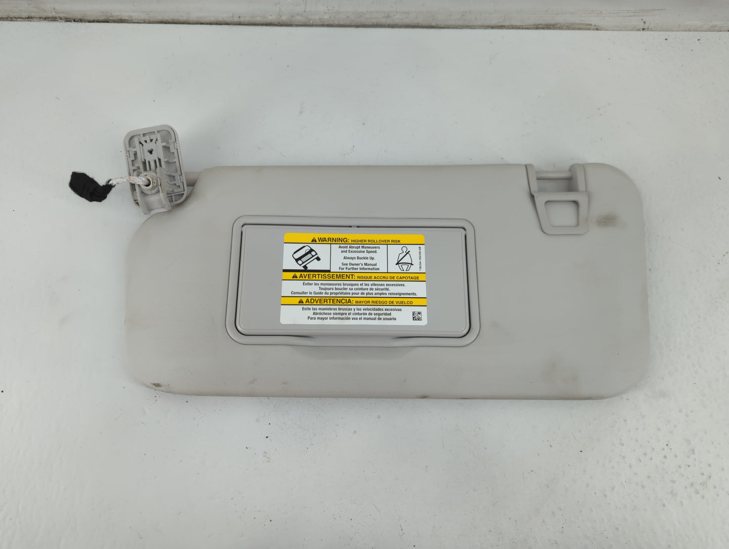 2021-2022 Ford Escape Sun Visor Shade Replacement Driver Left Mirror Fits Fits 2021 2022 OEM Used Auto Parts - Oemusedautoparts1.com