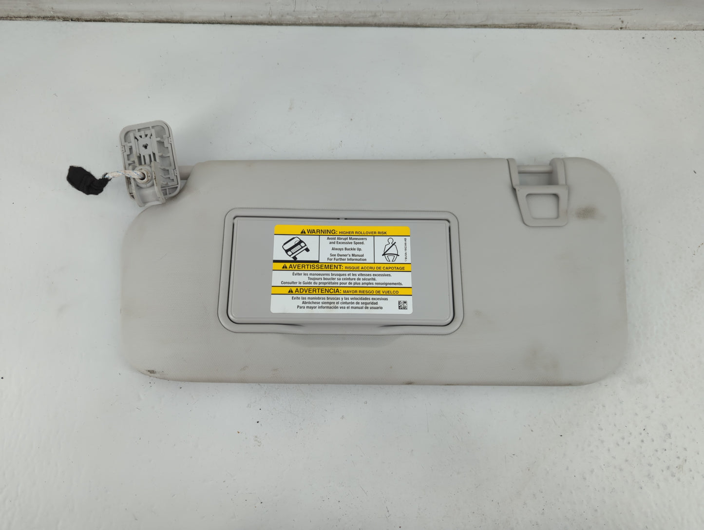 2021-2022 Ford Escape Sun Visor Shade Replacement Driver Left Mirror Fits Fits 2021 2022 OEM Used Auto Parts - Oemusedautoparts1.com