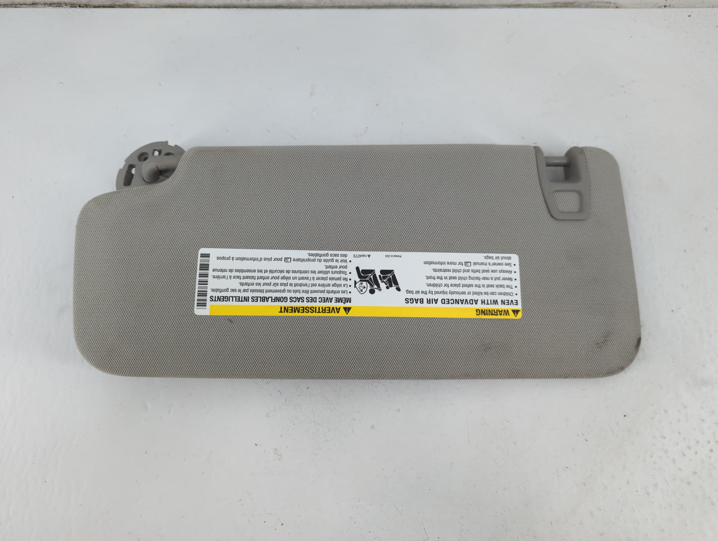 2010-2017 Chevrolet Equinox Sun Visor Shade Replacement Passenger Right Mirror Fits Fits 2010 2011 2012 2013 2014 2015 2016 2017 OEM Used Auto Parts