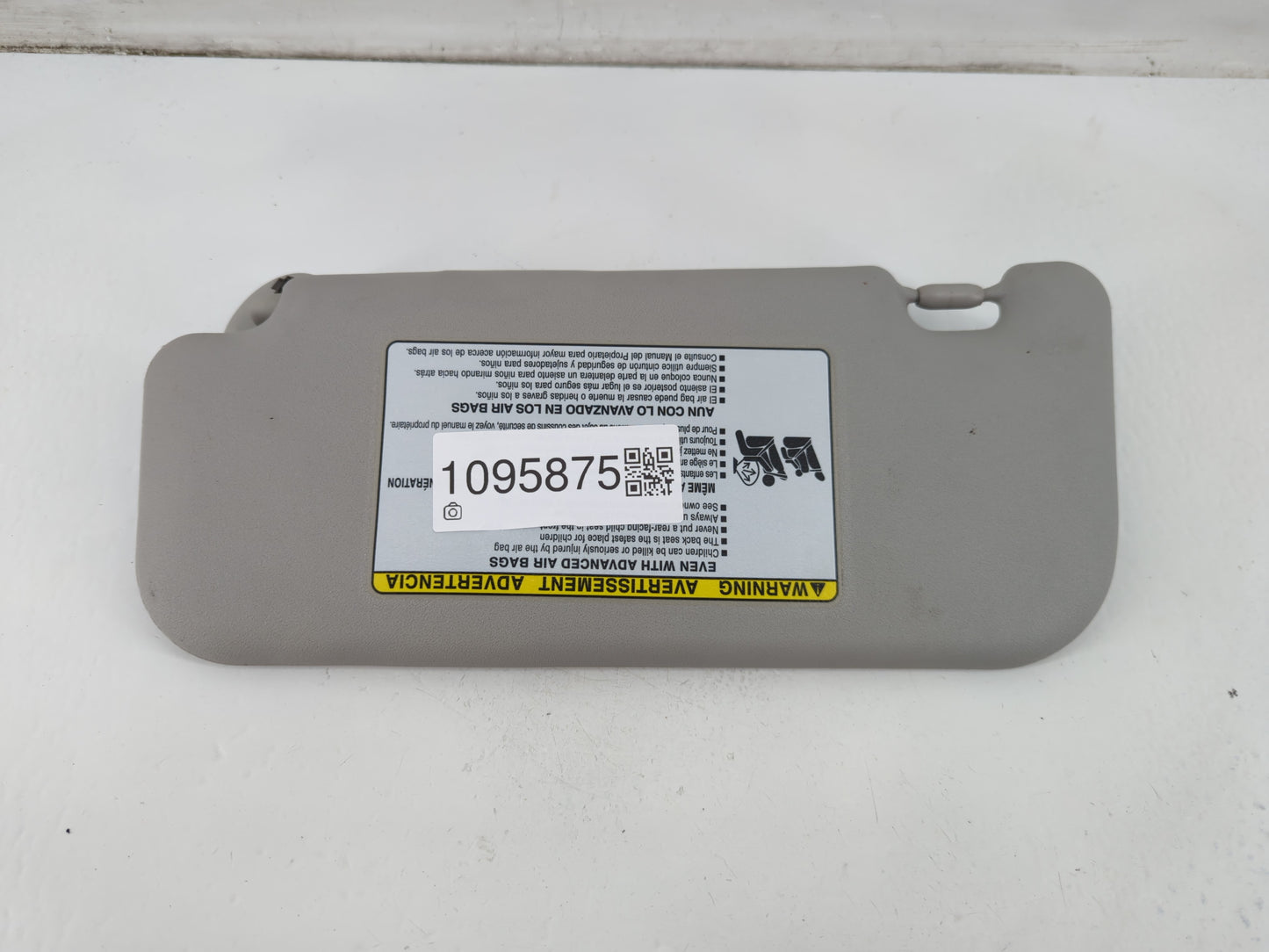 2009-2013 Toyota Corolla Sun Visor Shade Replacement Passenger Right Mirror Fits Fits 2009 2010 2011 2012 2013 OEM Used Auto Parts
