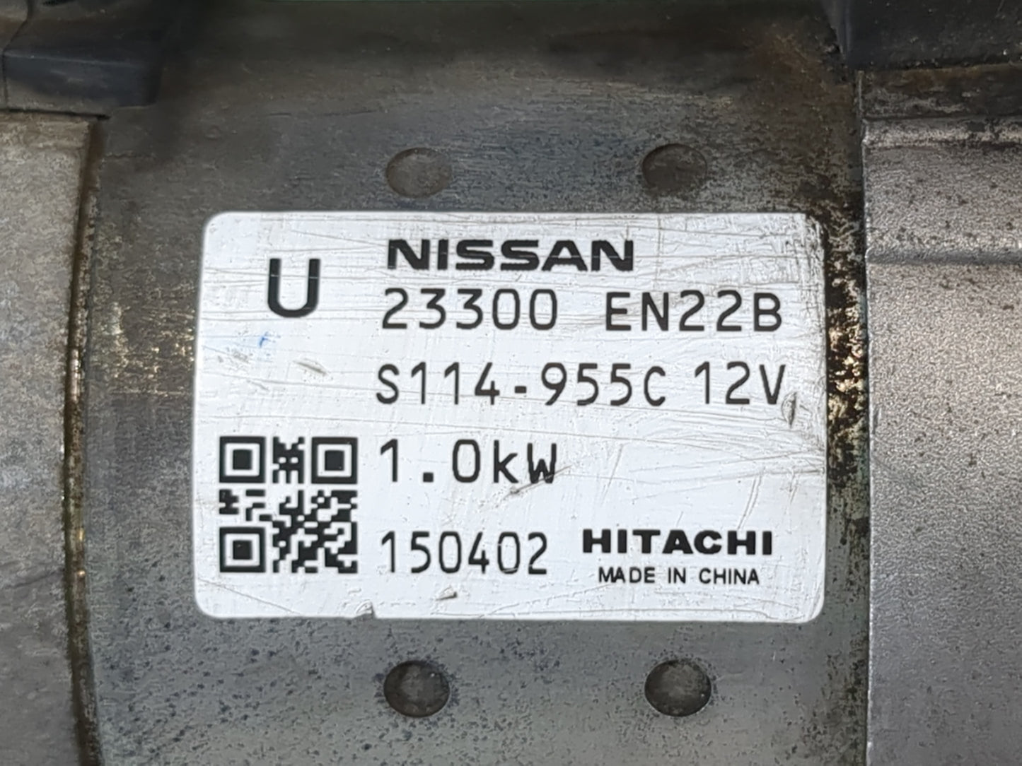 2013-2019 Nissan Sentra Car Starter Motor Solenoid OEM P/N:23300 EN22B Fits Fits 2013 2014 2015 2016 2017 2018 2019 2020 OEM Used Auto Parts - Oemusedautoparts1.com