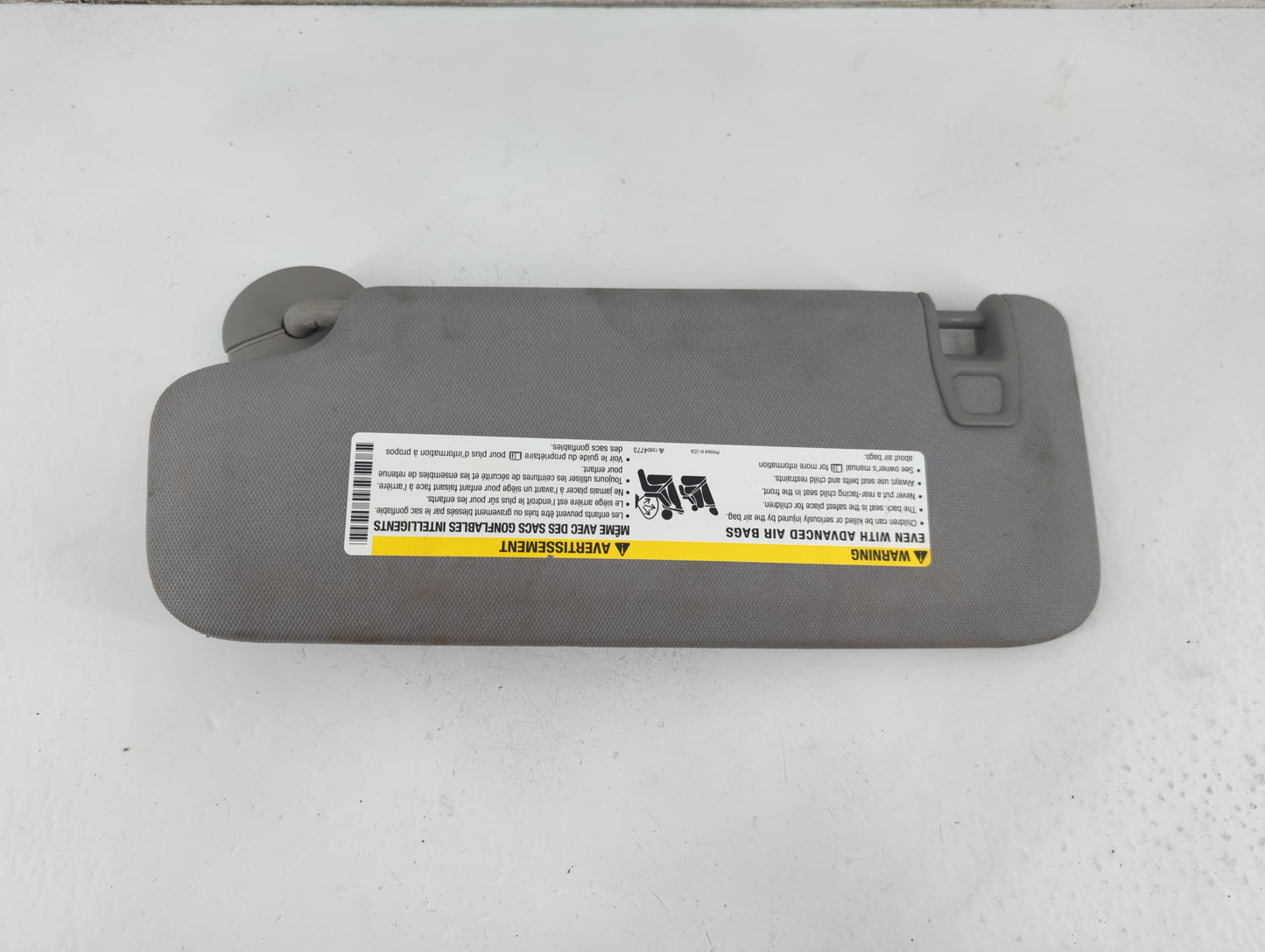 2016-2021 Chevrolet Malibu Sun Visor Shade Replacement Passenger Right Mirror Fits Fits 2016 2017 2018 2019 2020 2021 OEM Used Auto Parts