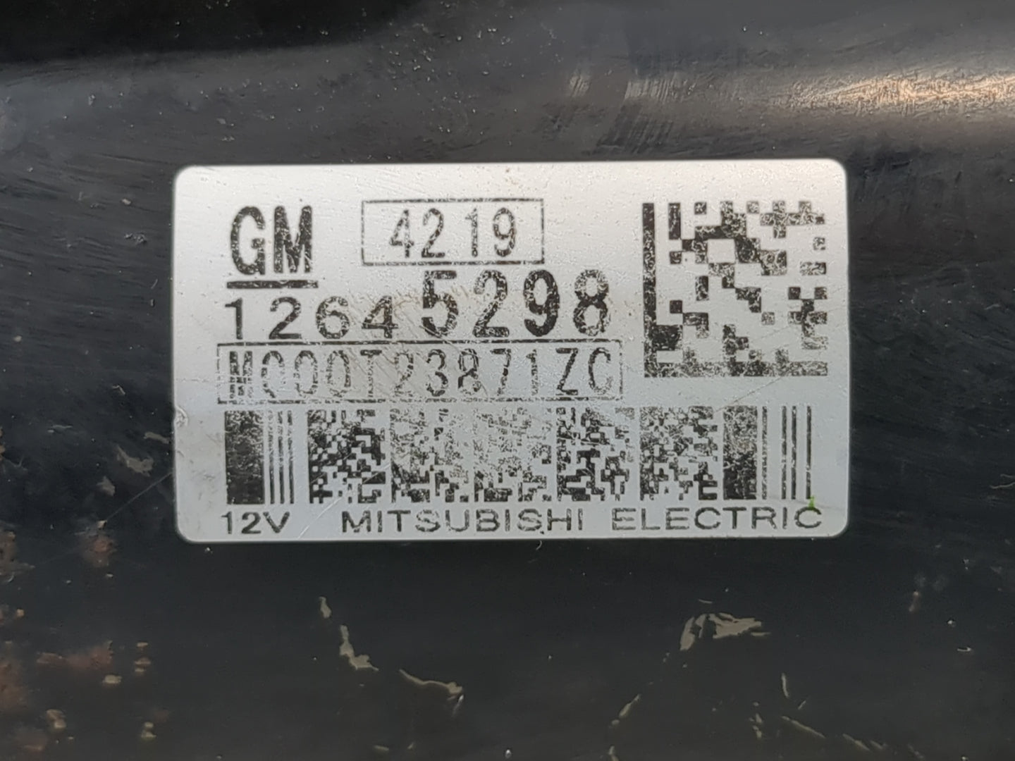 2008-2017 Buick Enclave Car Starter Motor Solenoid OEM P/N:12645298 Fits OEM Used Auto Parts - Oemusedautoparts1.com