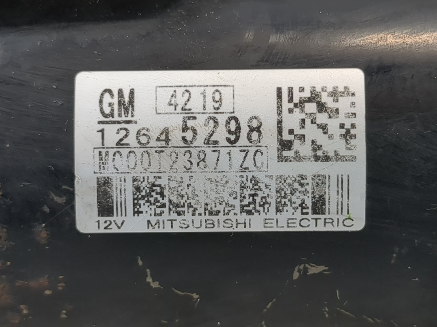 2008-2017 Buick Enclave Car Starter Motor Solenoid OEM P/N:12645298 Fits OEM Used Auto Parts - Oemusedautoparts1.com