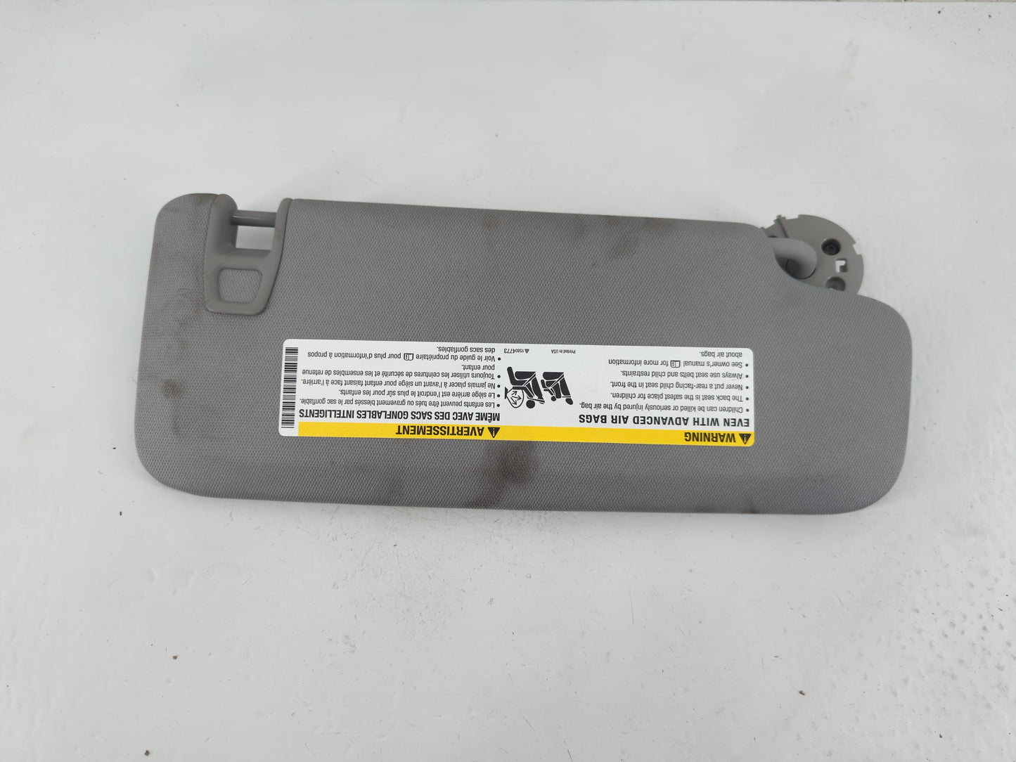 2016-2021 Chevrolet Malibu Sun Visor Shade Replacement Driver Left Mirror Fits Fits 2016 2017 2018 2019 2020 2021 OEM Used Auto Parts