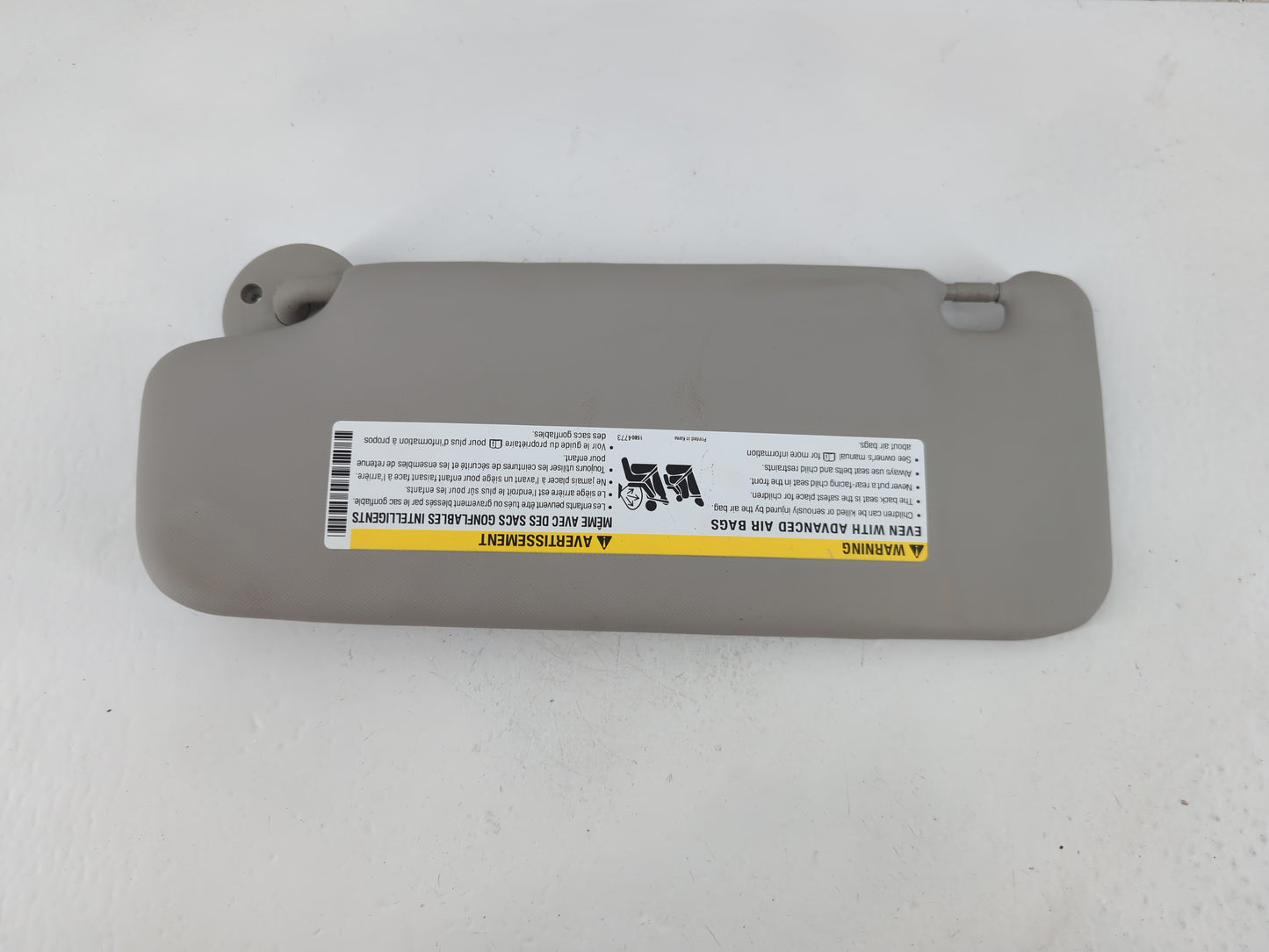 2012-2019 Chevrolet Sonic Sun Visor Shade Replacement Passenger Right Mirror Fits Fits 2012 2013 2014 2015 2016 2017 2018 2019 OEM Used Auto Parts