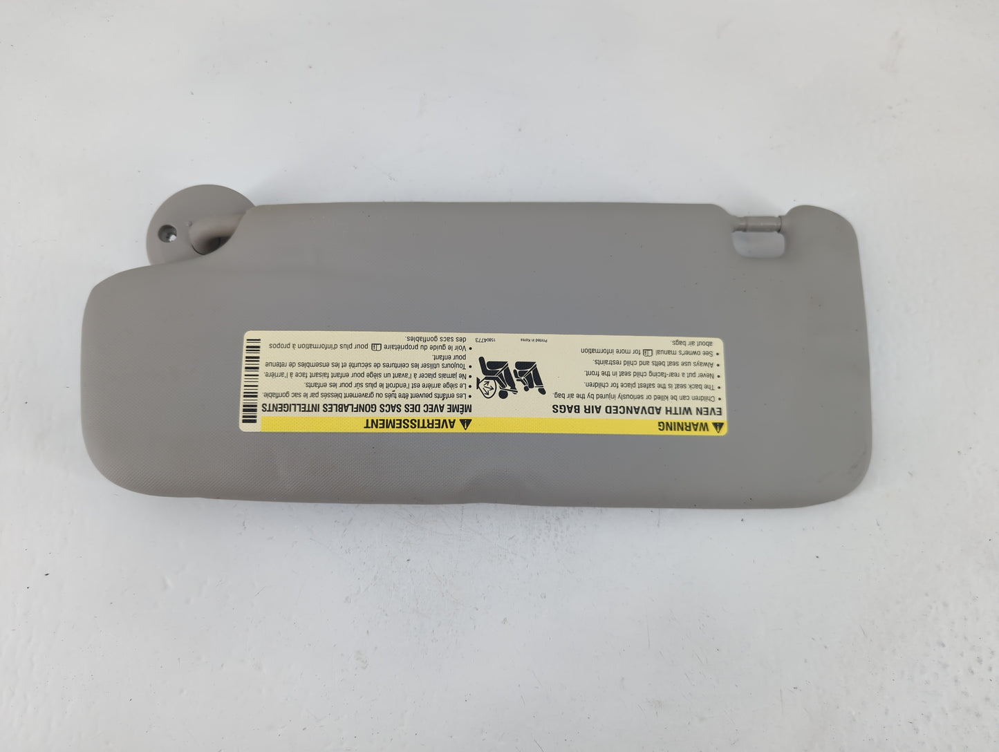 2012-2019 Chevrolet Sonic Sun Visor Shade Replacement Passenger Right Mirror Fits Fits 2012 2013 2014 2015 2016 2017 2018 2019 OEM Used Auto Parts