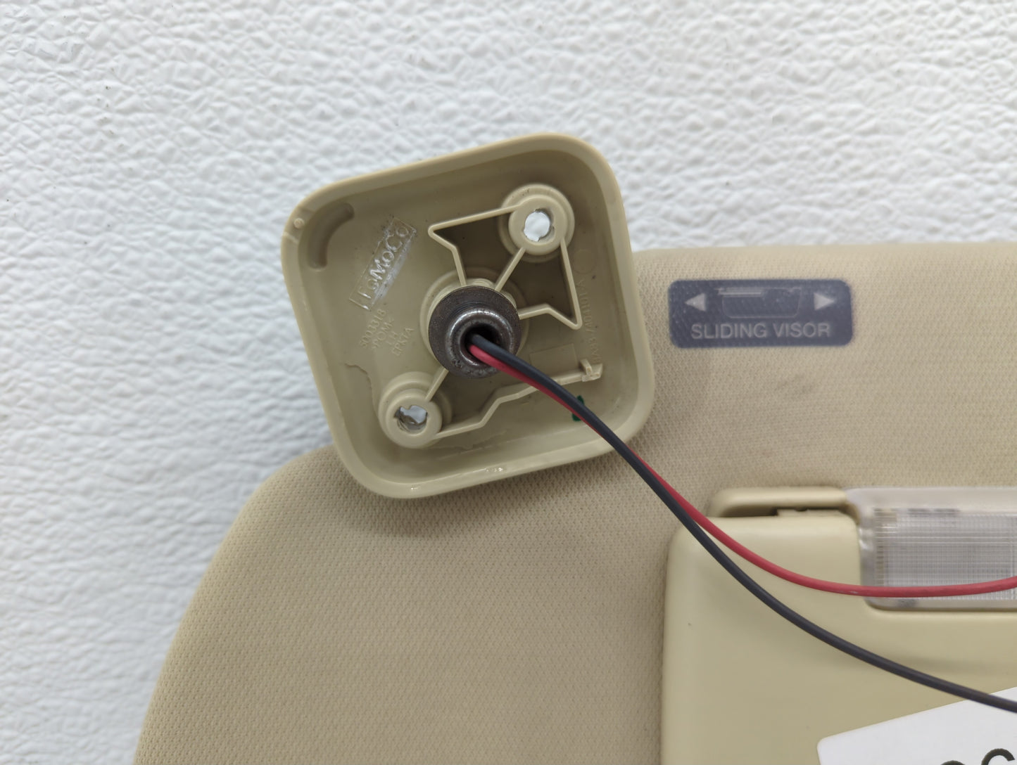 2013-2019 Ford Flex Sun Visor Shade Replacement Driver Left Mirror Fits Fits 2013 2014 2015 2016 2017 2018 2019 OEM Used Auto Parts