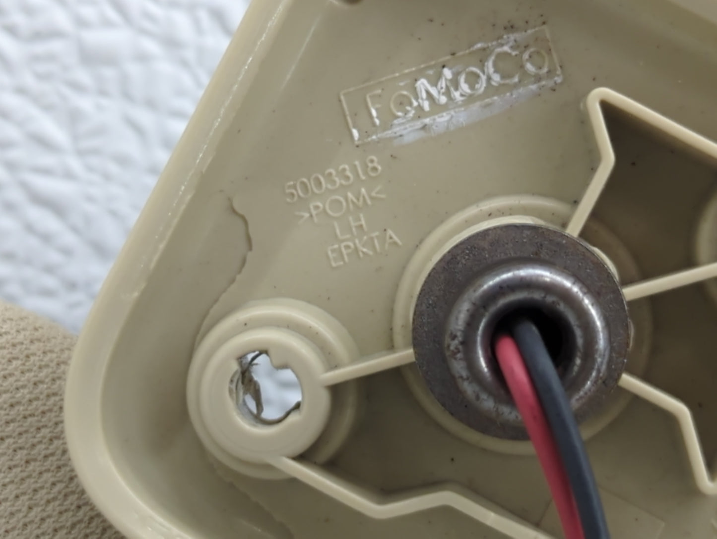 2013-2019 Ford Flex Sun Visor Shade Replacement Driver Left Mirror Fits Fits 2013 2014 2015 2016 2017 2018 2019 OEM Used Auto Parts