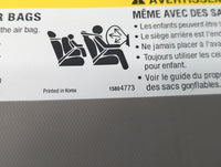 2011-2016 Chevrolet Cruze Sun Visor Shade Replacement Passenger Right Mirror Fits Fits 2011 2012 2013 2014 2015 2016 OEM Used Auto Parts