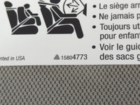 2010-2017 Chevrolet Equinox Sun Visor Shade Replacement Passenger Right Mirror Fits Fits 2010 2011 2012 2013 2014 2015 2016 2017 OEM Used Auto Parts