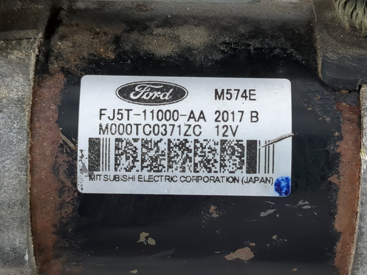 2014-2018 Ford Edge Car Starter Motor Solenoid OEM P/N:M000TC0371ZC GJ5T-11000-AA Fits OEM Used Auto Parts