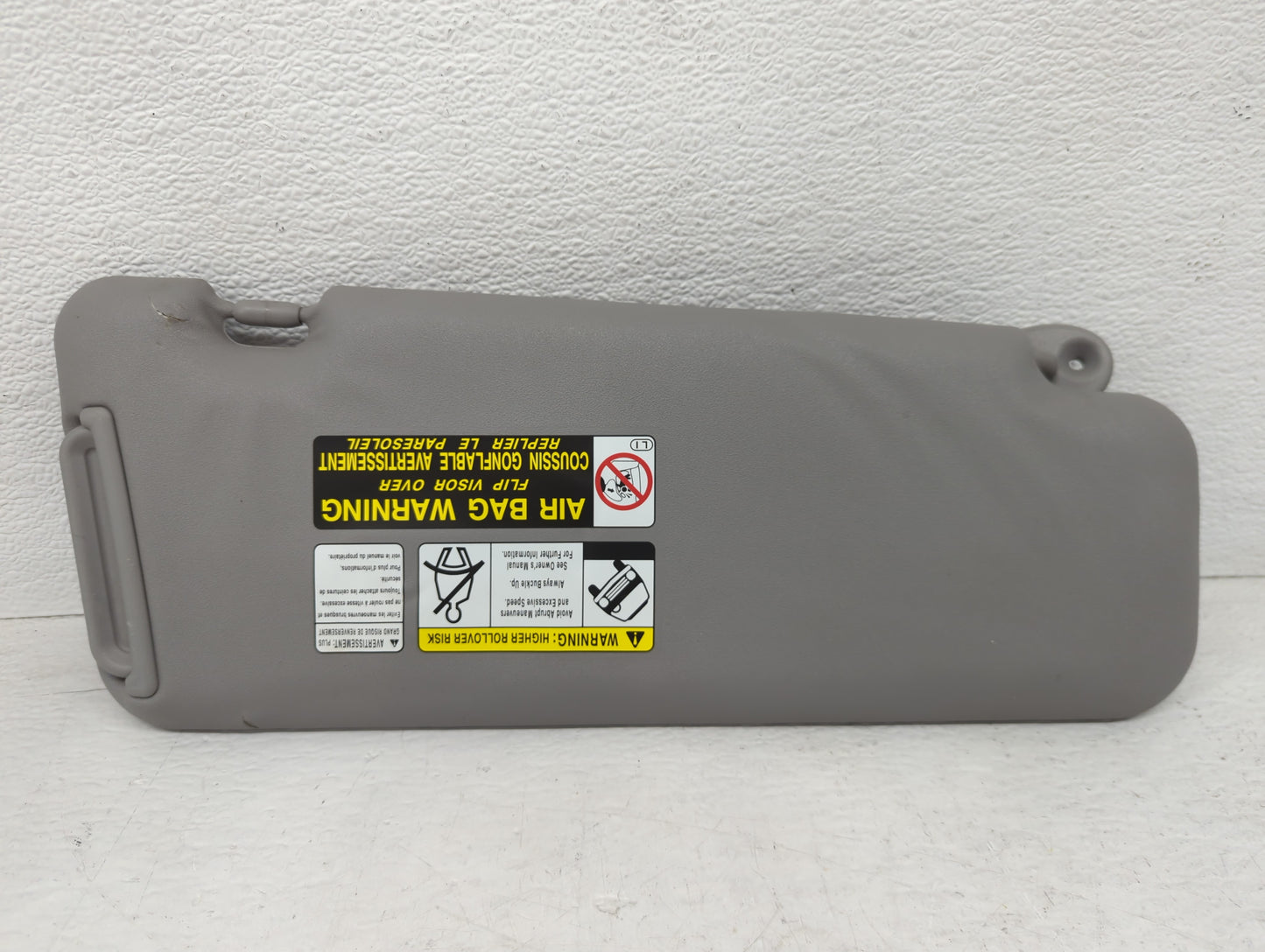 2008-2013 Toyota Highlander Sun Visor Shade Replacement Driver Left Mirror Fits Fits 2008 2009 2010 2011 2012 2013 OEM Used Auto Parts