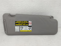 2008-2013 Toyota Highlander Sun Visor Shade Replacement Driver Left Mirror Fits Fits 2008 2009 2010 2011 2012 2013 OEM Used Auto Parts