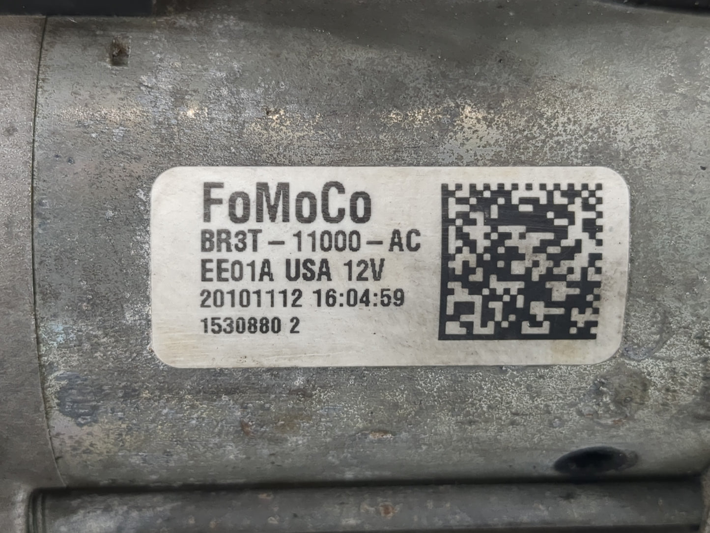 2011-2014 Ford F-150 Car Starter Motor Solenoid OEM P/N:BR3T-11000-AC Fits Fits 2011 2012 2013 2014 2015 OEM Used Auto Parts