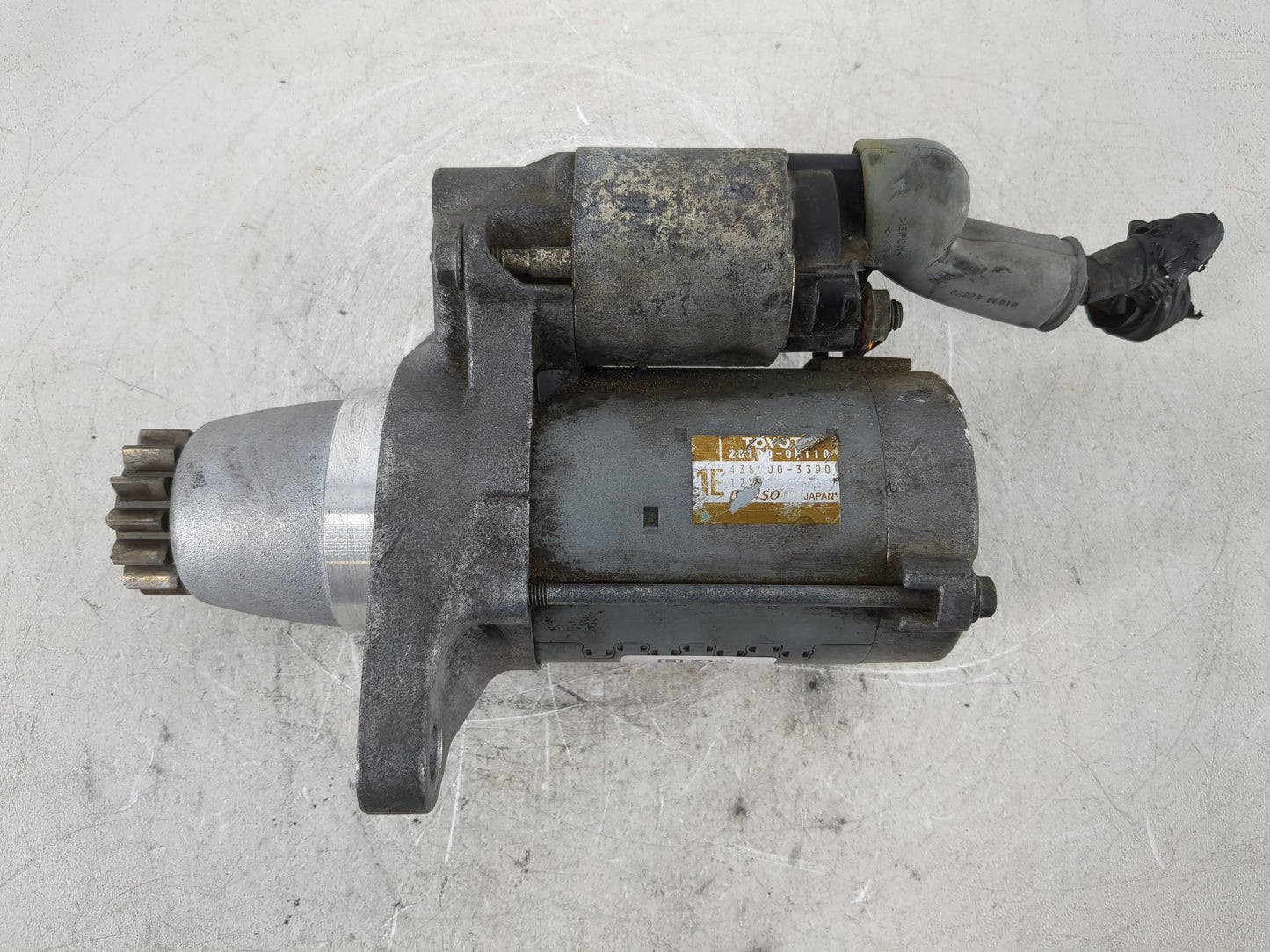 2017-2020 Toyota Sienna Car Starter Motor Solenoid OEM P/N:438000-3390 28100-0P110 Fits Fits 2017 2018 2019 2020 OEM Used Auto Parts - Oemusedautoparts1.com