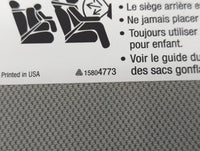 2010-2017 Chevrolet Equinox Sun Visor Shade Replacement Driver Left Mirror Fits Fits 2010 2011 2012 2013 2014 2015 2016 2017 OEM Used Auto Parts