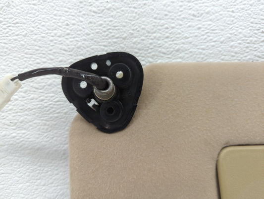 2005-2010 Toyota Sienna Sun Visor Shade Replacement Driver Left Mirror Fits Fits 2005 2006 2007 2008 2009 2010 OEM Used Auto Parts