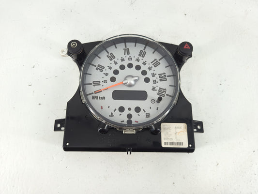 2006 Mini Cooper Instrument Cluster Speedometer Gauges P/N:6211- 6972078 Fits OEM Used Auto Parts