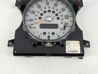 2006 Mini Cooper Instrument Cluster Speedometer Gauges P/N:6211- 6972078 Fits OEM Used Auto Parts - Oemusedautoparts1.com