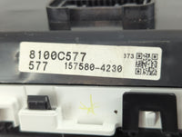 2018 Mitsubishi Mirage Instrument Cluster Speedometer Gauges P/N:8100C577 Fits OEM Used Auto Parts