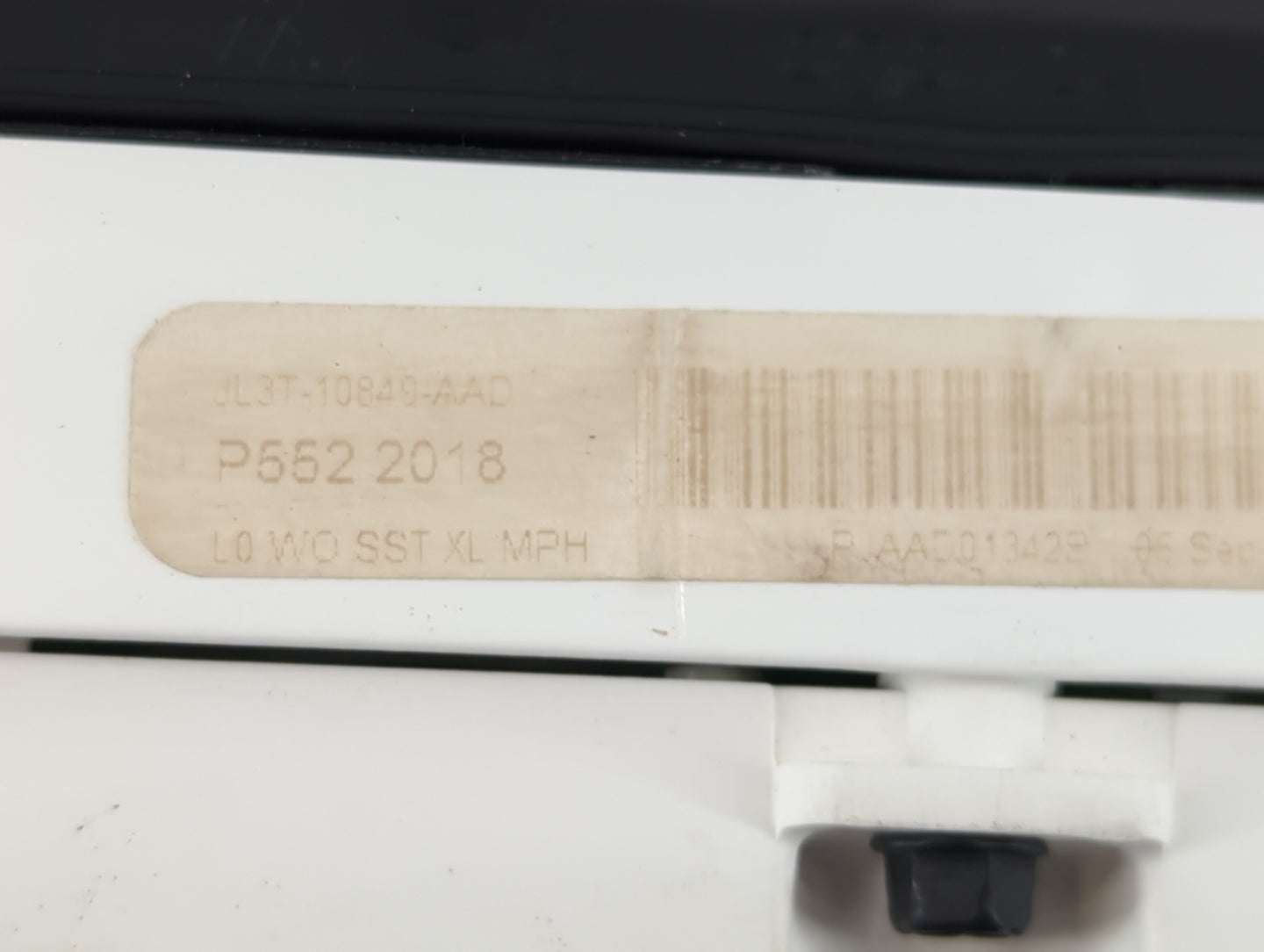 2018-2019 Ford F-150 Instrument Cluster Speedometer Gauges P/N:P5522018 Fits Fits 2018 2019 OEM Used Auto Parts - Oemusedautoparts1.com