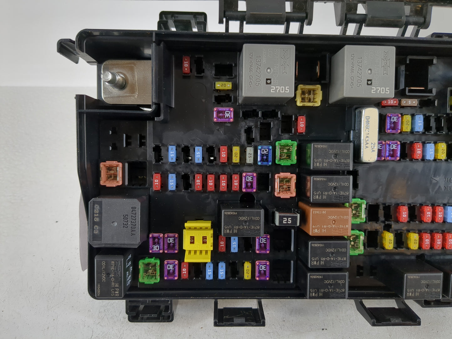 2021 Jeep Grand Cherokee Fusebox Fuse Box Panel Relay Module P/N:P68425203AB B P68425203AB Fits OEM Used Auto Parts