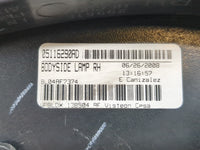 2009 Dodge Journey Tail Light Assembly Passenger Right OEM P/N:05116290AD Fits OEM Used Auto Parts