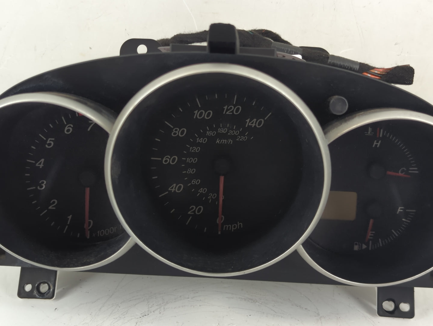 2004-2006 Mazda 3 Instrument Cluster Speedometer Gauges Fits Fits 2004 2005 2006 OEM Used Auto Parts - Oemusedautoparts1.com
