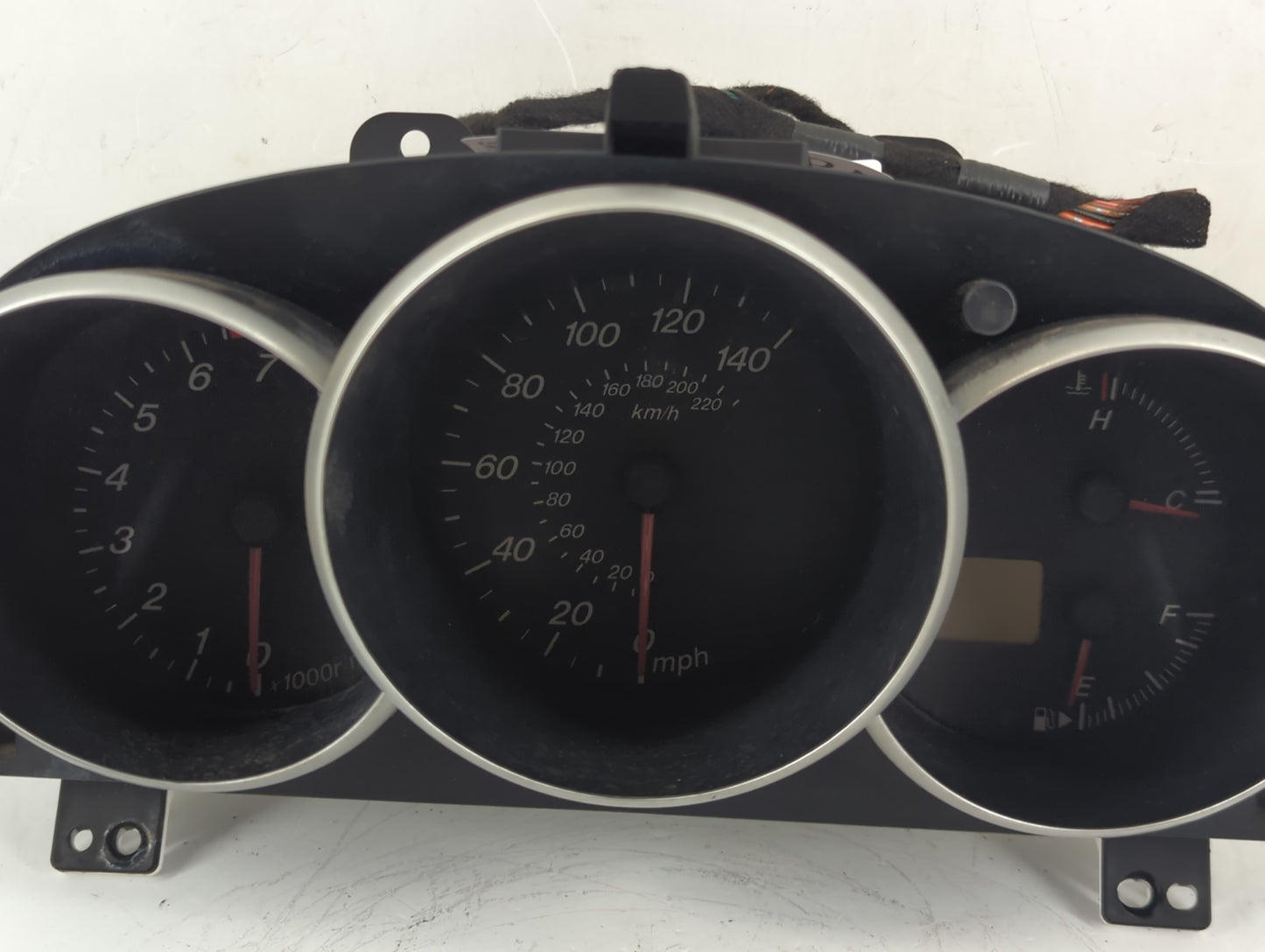 2004-2006 Mazda 3 Instrument Cluster Speedometer Gauges Fits Fits 2004 2005 2006 OEM Used Auto Parts - Oemusedautoparts1.com