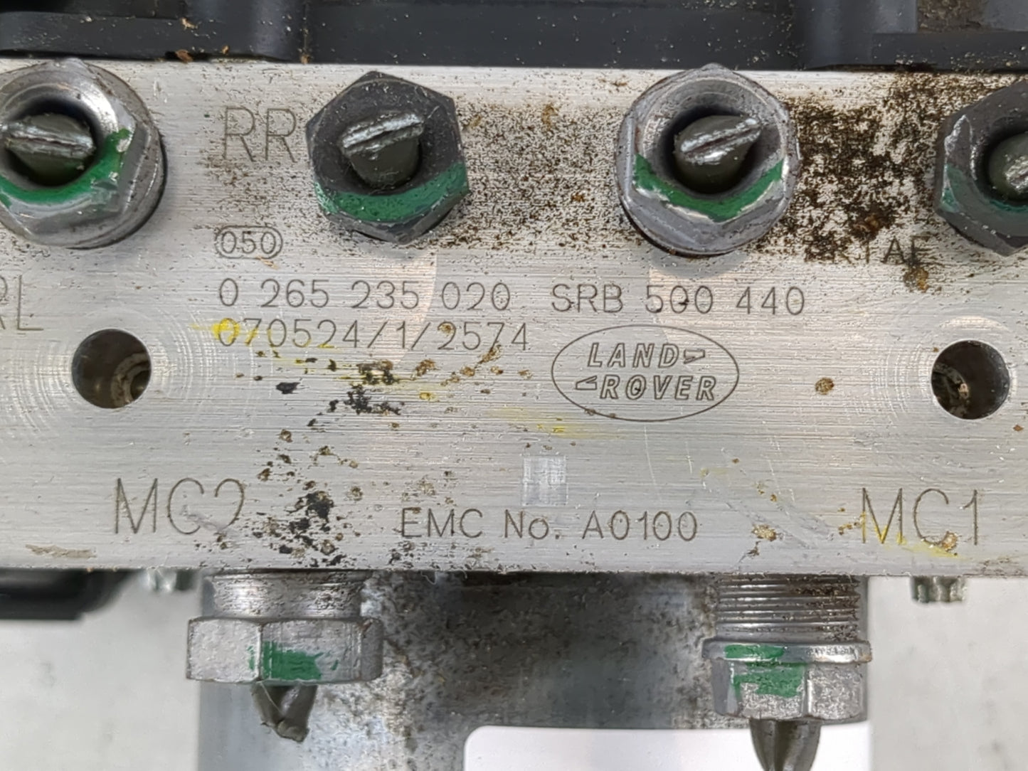 2007-2009 Land Rover Range Rover Sport ABS Pump Control Module Replacement P/N:0 265 235 020 Fits Fits 2007 2008 2009 OEM Used Auto Parts